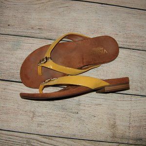 Vionic Lima mustard yellow sandals 6
